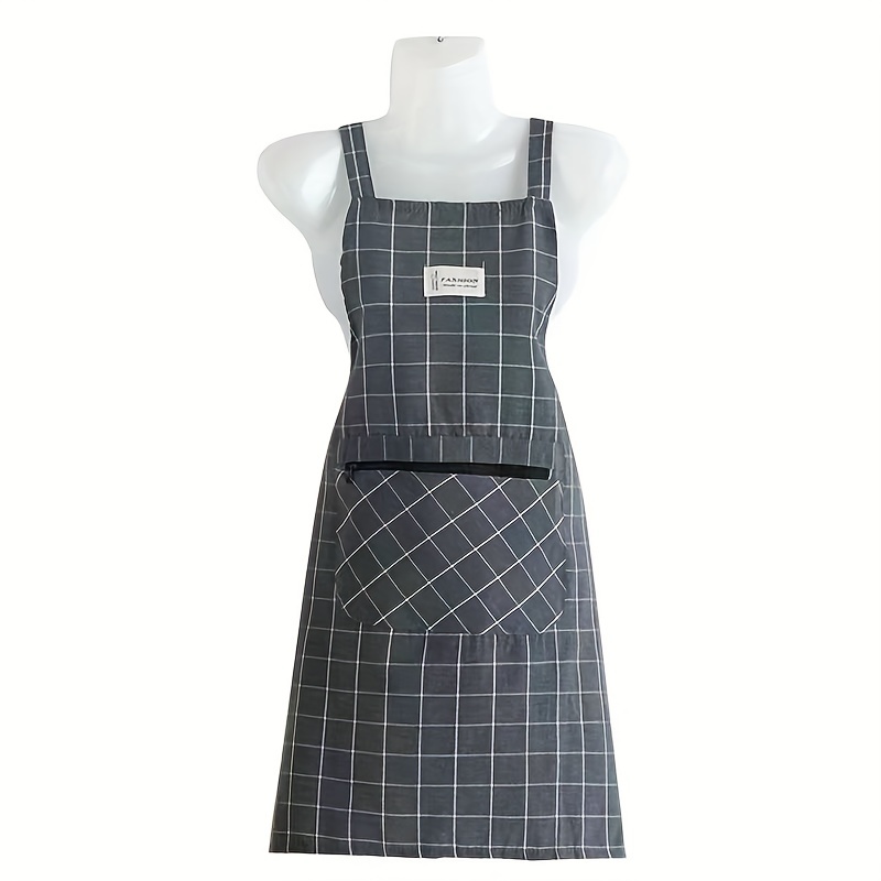 Kitchen Apron Household Kitchen Home And Abroad Pure Cotton - Temu