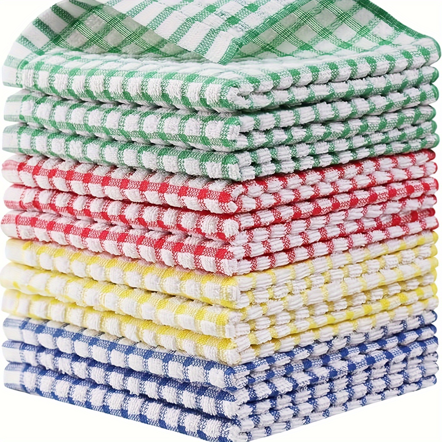 Tea Towel 100% Cotton Cafe Coffee Kitchen Hand Towels Dish Cloth