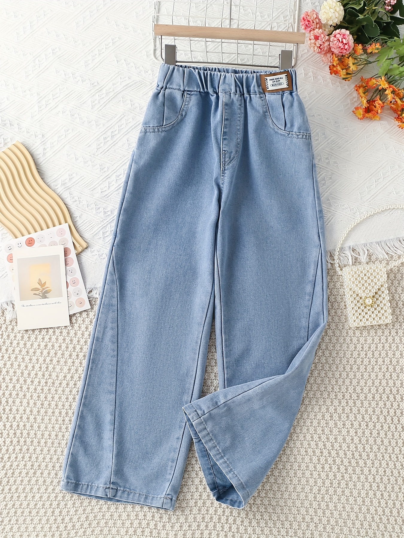 Loose Jeans For Girls - Temu Canada