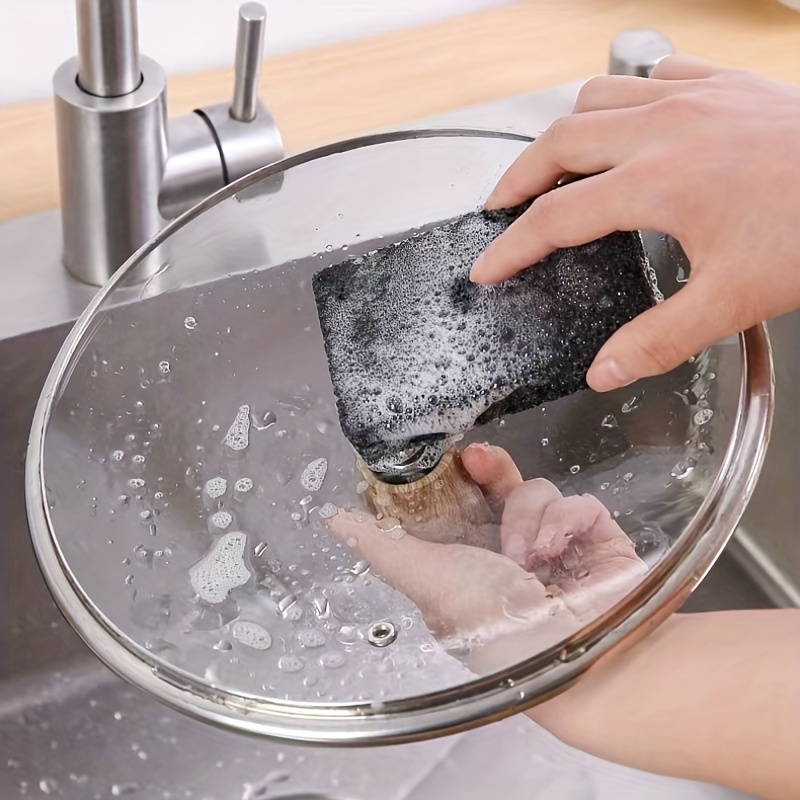 8 uds esponja fregado esponja limpieza esponja lavavajillas almohadilla  limpiador de tazón de fuente de limpieza esponja de limpieza limpieza wok