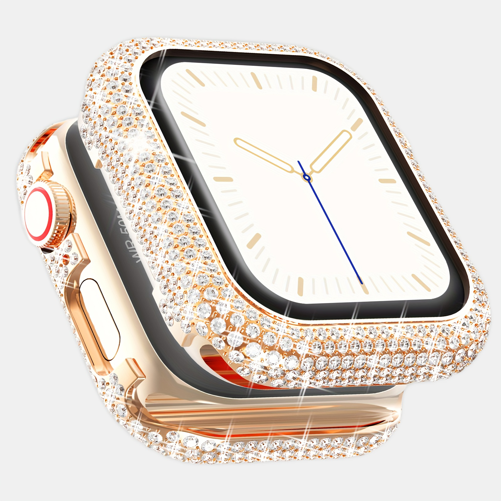 Comprar Protector de pantalla con incrustaciones de diamantes de Shell 40  mm 44 mm para reloj inteligente Samsung Galaxy Watch 6