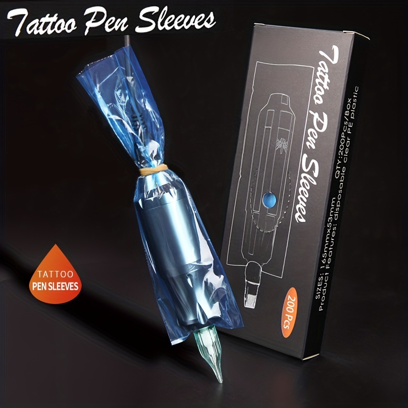 Tattoo Machine Covers And Grip Tape Wraps Set Blue Tattoo - Temu