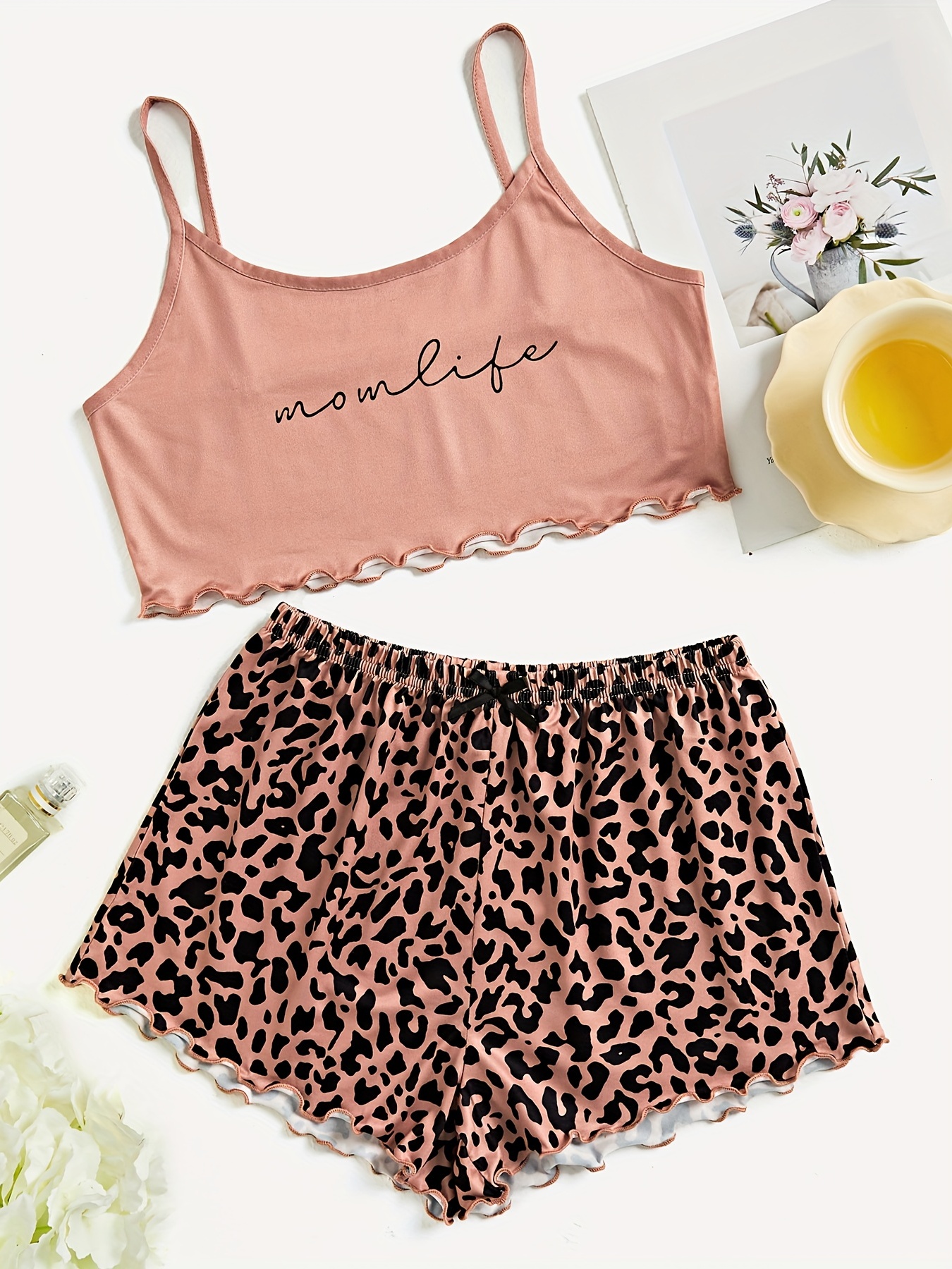 Cami and Short PJ Set 3405