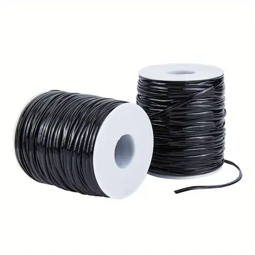 50 Yards Each Plastic Gimp String in 10 Colors for Crafting, 10 Spools