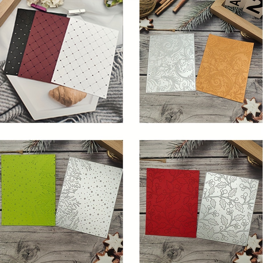 Christmas Embossing Folders - Temu