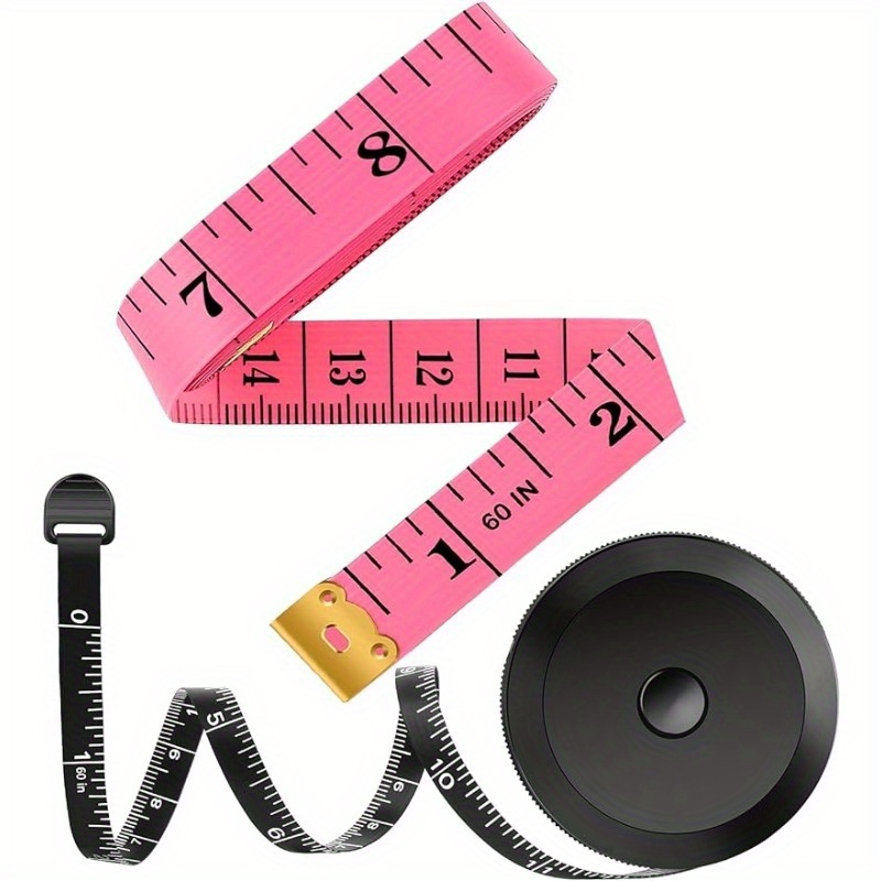 Cinta métrica para medir el cuerpo, cinta métrica de tela suave de 120  pulgadas para medición de tela de coser, regla de sastre de doble escala  para pérdida de peso, medición médica, manualidades de : Arte y  Manualidades 