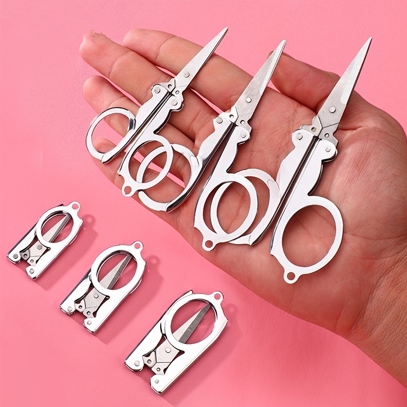2 Small Folding Pocket Scissors Set | SM3651