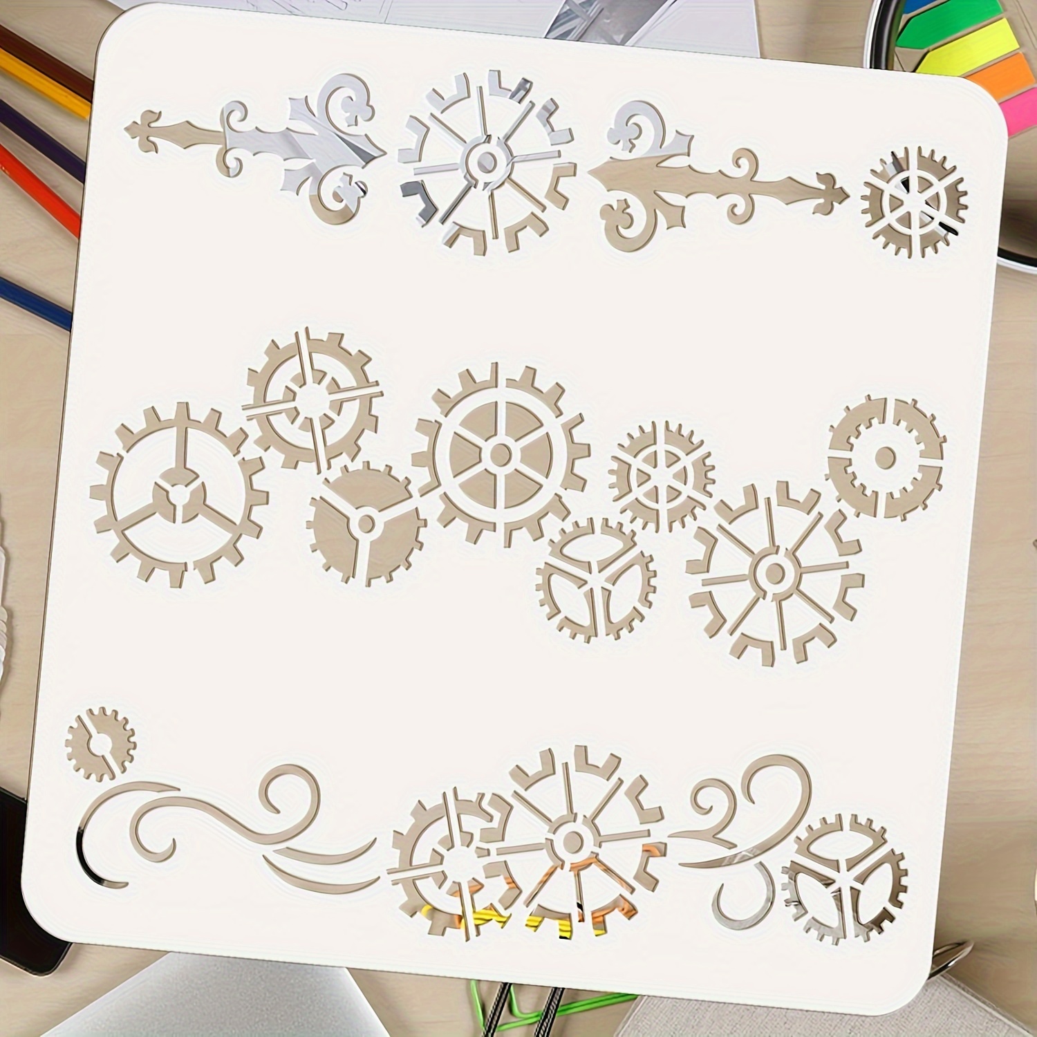 Reusable Flower Line Quilting Stencil Kit Perfect For Sewing - Temu