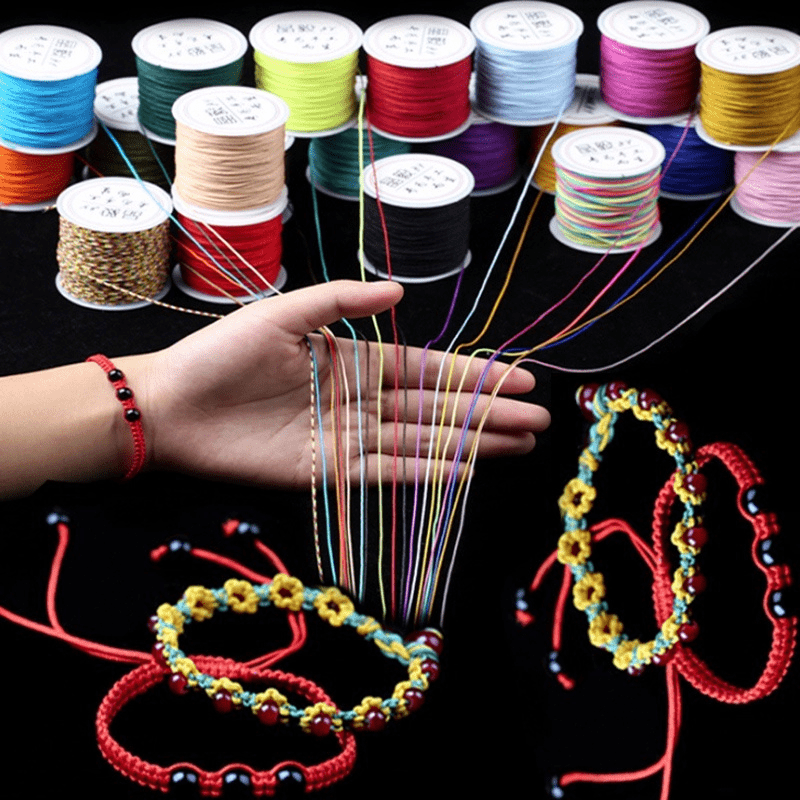 Tassel Wire Fishing Line Spooler Machines Silk Thread, Jewelry Ice Silk  Embroidery Thread Kit s Ice Silk Thread