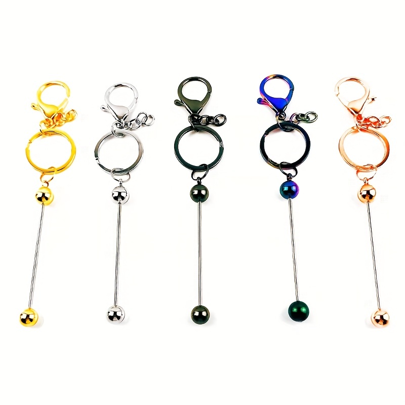 200PCS /100set Swivel Clasps Lanyard Snap Hooks with Key Rings Key Chain  Clip Hooks Lobster Claw Clasps for Keychains Jewelry DIY Crafts