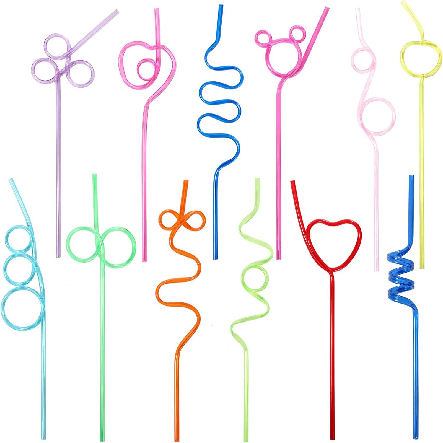 24pcs Straw, Mermaid Straw With Brush, Reusable Straw For Milk Water  Drinking, Straws For Family Gatherings, Birthday Parties, Themed Parties,  Decorat
