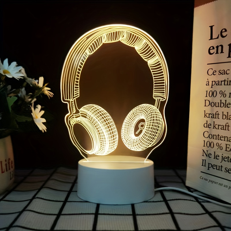 1 Veilleuse 3D Lama Lampe Visuelle 3D En Forme De Cœur - Temu Belgium