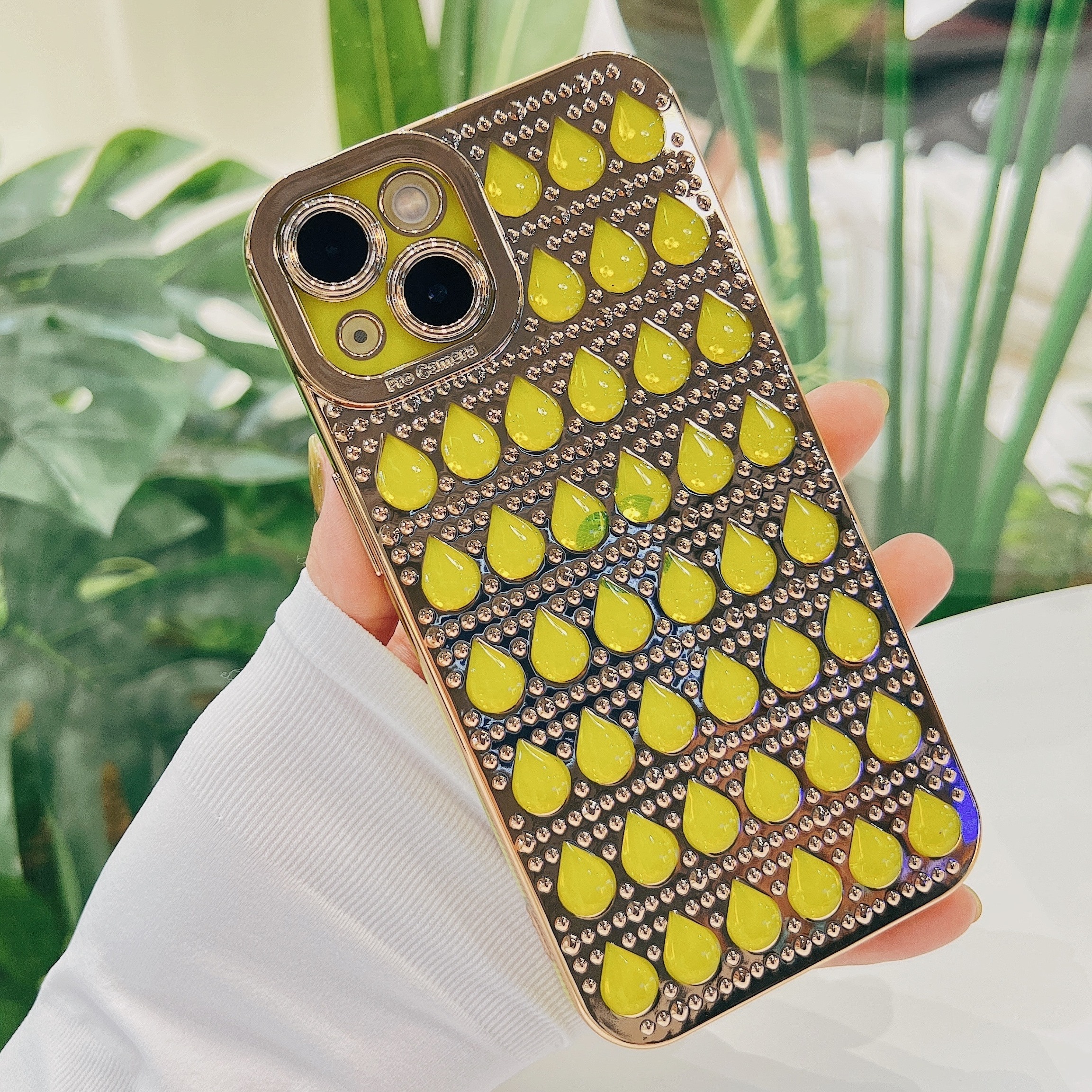 Funda Teléfono Móvil Amarilla Abeja Linda Accesorios - Temu Chile