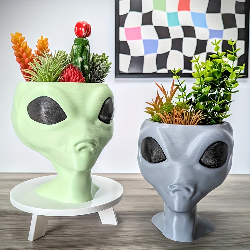 Globos de Alien de cabeza de Alien verde, suministros de fiesta, OVNI, Baby  shower, 14 piezas - AliExpress