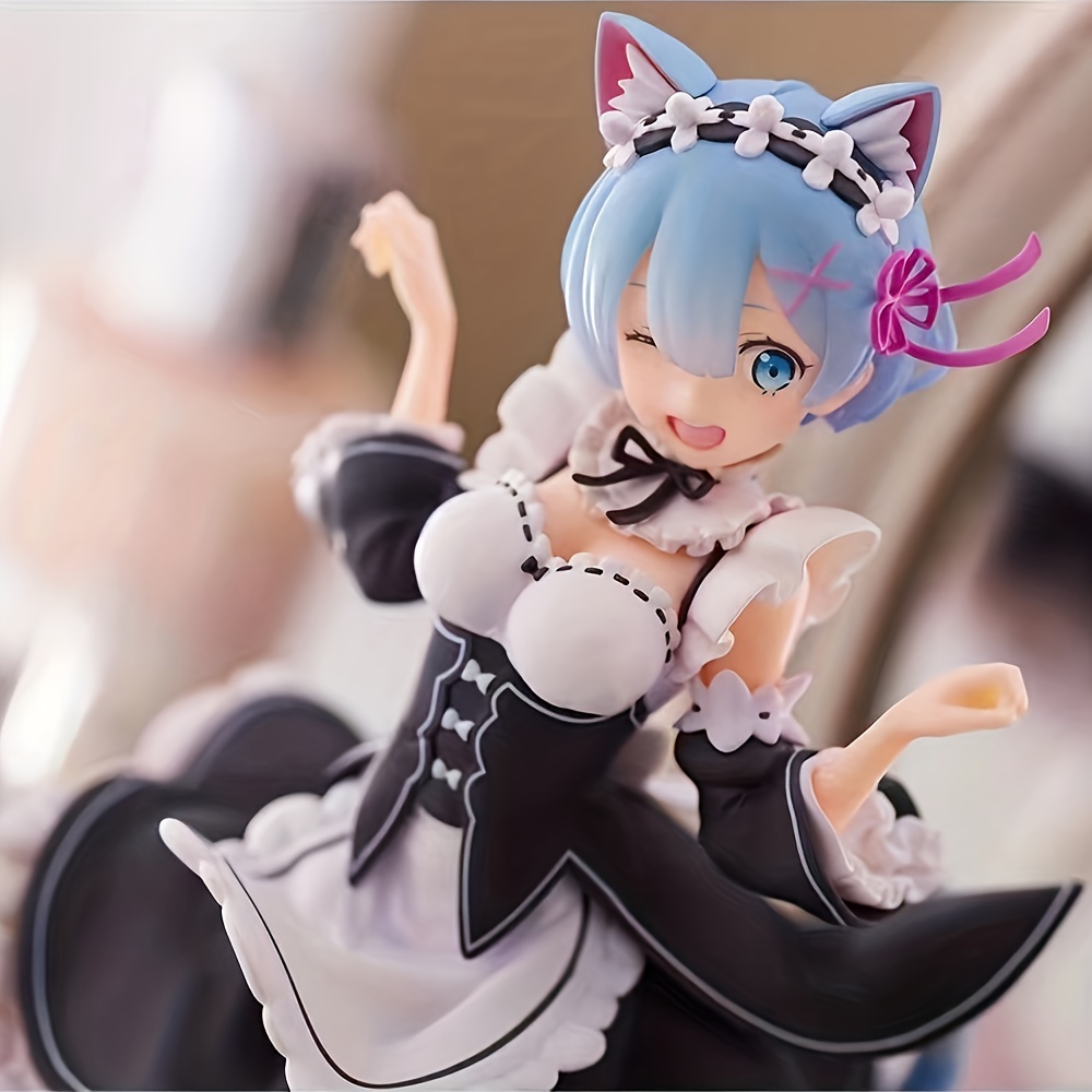 13cm Action Figure Re:life In A Different World From Zero Rem Re Zero  Birthday Cake Ver. PVC Collection Model Toy Birthday Gift - AliExpress