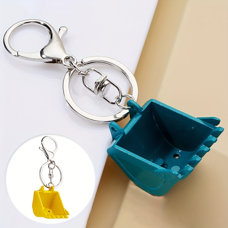 1pc Durable Soft Clay Cute Keyrings & Keychains with Ceramic Lucky Cat for Men's Gift Car Keychain Bag Pendant and Ornament Green),Temu