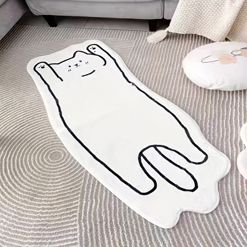 Birthday Cute Cat Kitten Doormatrug Carpet Microfiber Absorbent