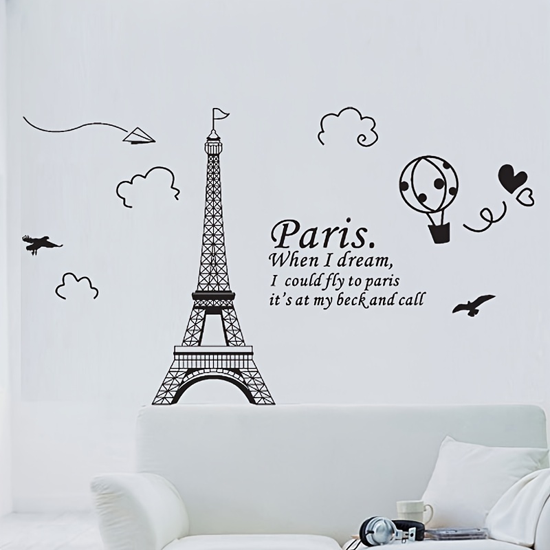 Vinilo decorativo Torre Eiffel Paris - Papel tapiz adhesivo