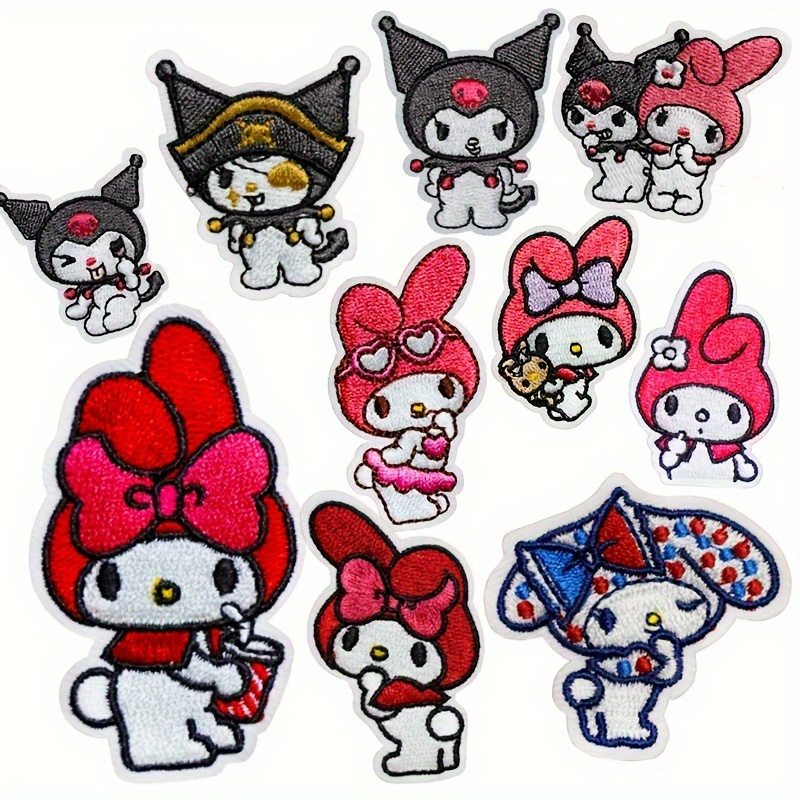 60pcs Cartoon Bag Stickers Y2k Hello Kitty Kuromi Cartoon Cute Stickers  Kawaii Cinnamoroll Pachacco Diy Accessories Birthday Christmas Gift -  Sports & Outdoors - Temu