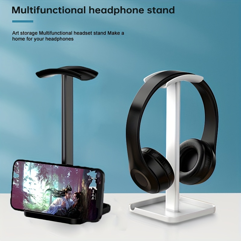 Decor Store Z6 Headphone Holder Portable High Strength Stable Desk Mount  Computer Headset Stand for office 