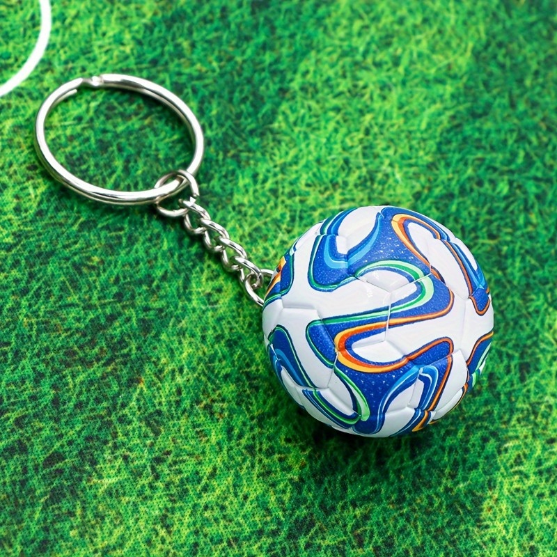 1pc Pallone Calcio Cartoon Decor Keychain Carino Portachiavi - Temu  Switzerland