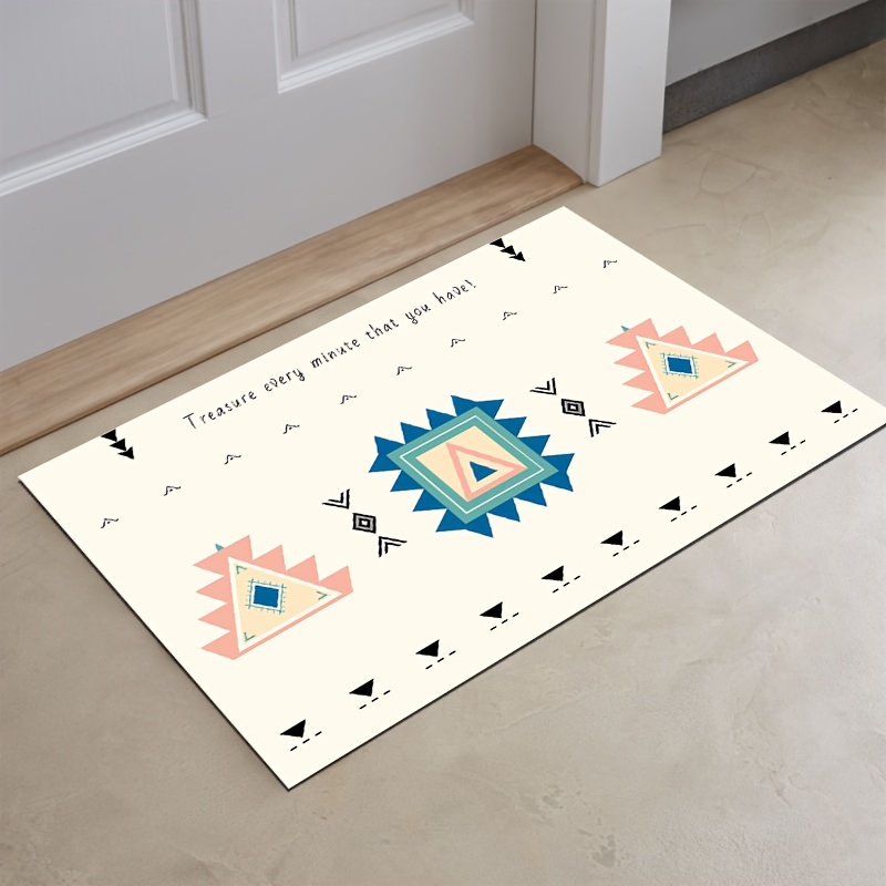 Honeycomb Pattern Durable Front Door Mat Hexagon Pattern - Temu