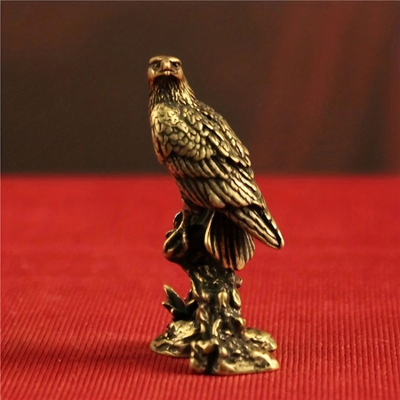 Statue d'aigle sculpture cadeau Frgurine pour la maison, le bureau, le  salon, affichage de bureau, décoration décorative, pygargue à tête blanche,  oiseau, faucon, hibou. -  France