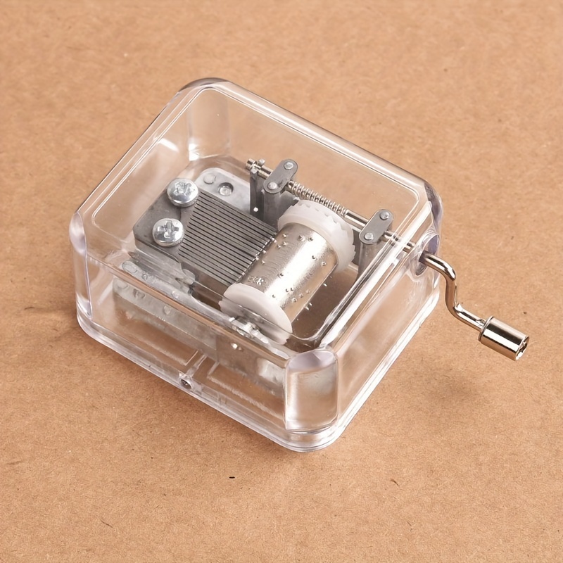 Mini Hand Cranking Music Movement DIY Music Box Decorative Collectibles  Music Mechanical Music Box Hand Crank Music Box