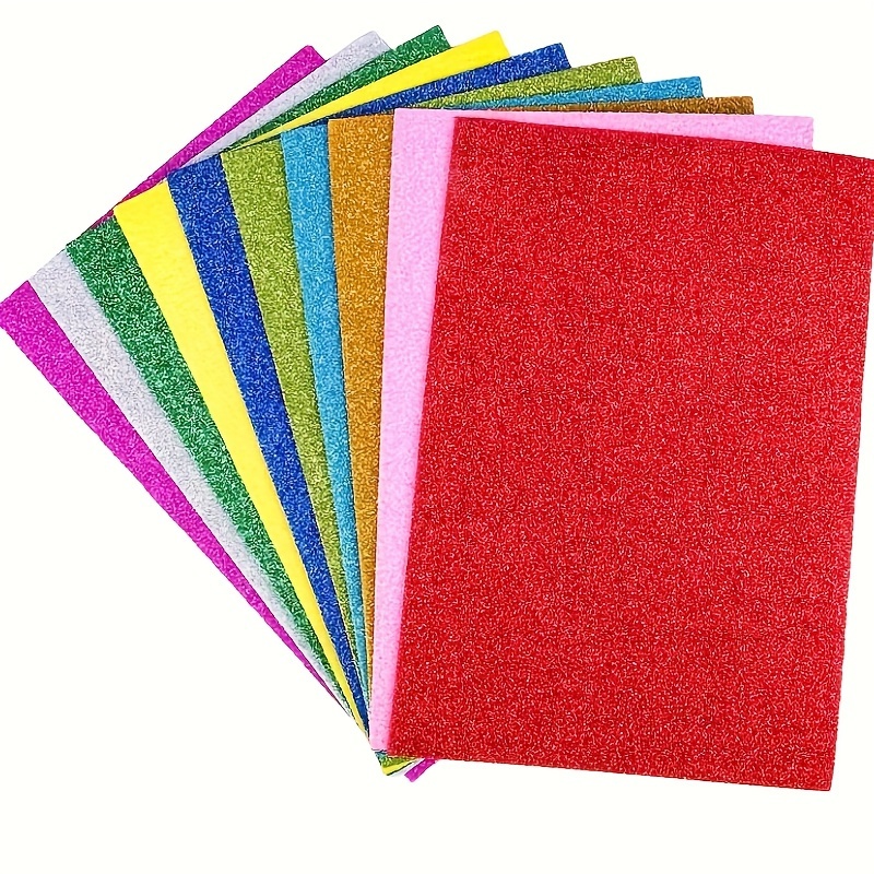 Doengdfo Papier Scintillant Papier Brillant pour Travaux Manuels - 150  Feuilles de Papier Coloré Carré Pliant pour les CompéTences de Bricolage