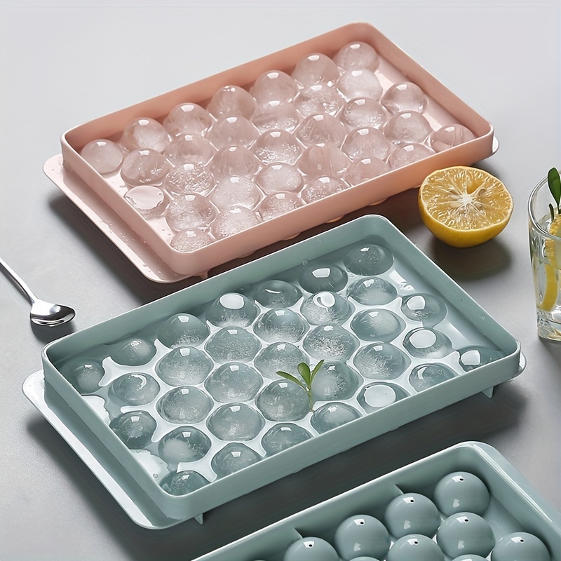 Pop Out Plastic Ice Cube Tray With Lid Reusable Ice Stick Tray Mold For  Water And Sport Bottles Bpa Free Ice Tube Making Trays - Ice Cream Tools -  AliExpress