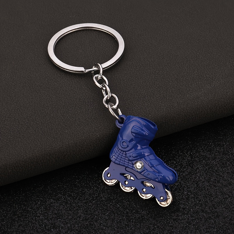 Roller Skate, Skate Charm, Purse Charm, Glow in the Dark, Keychain