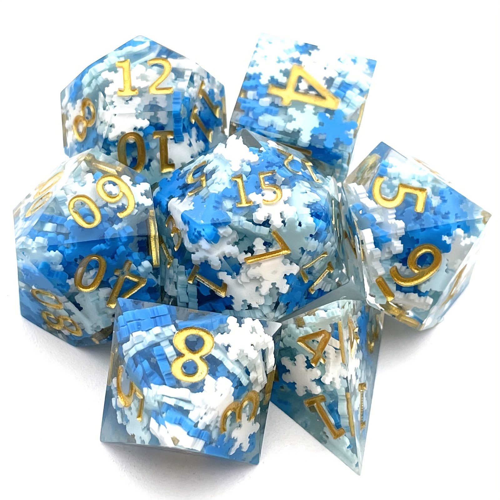 Leopard fuzzy deals dice