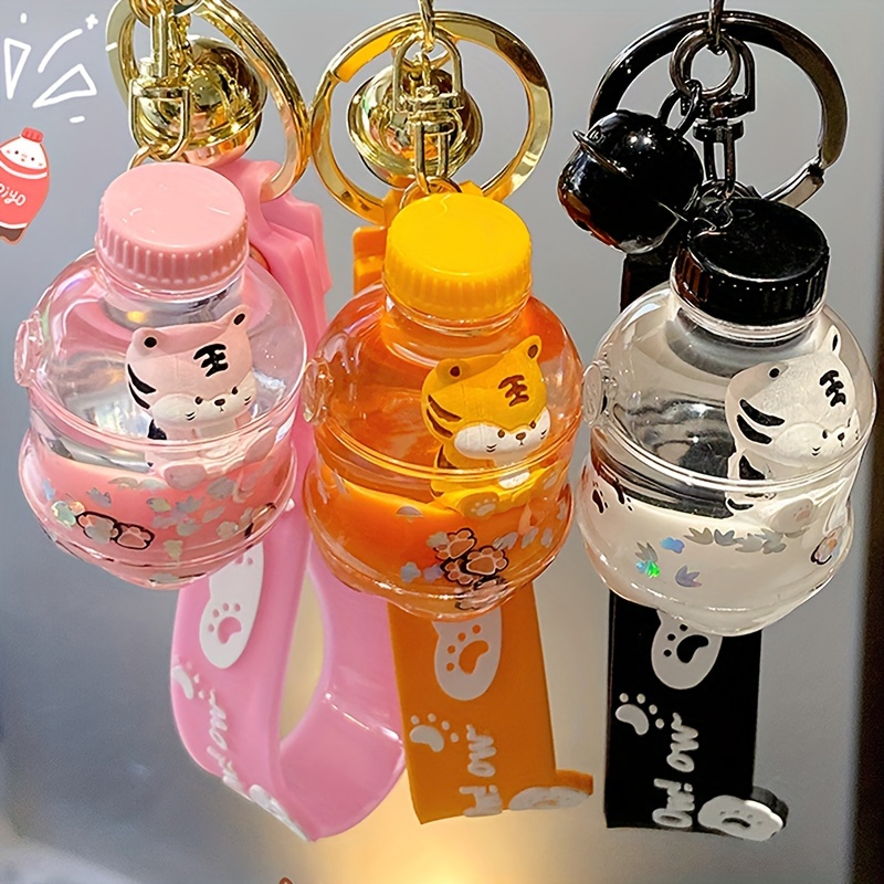 Protein Powder Medicine Bottle Mini Portable Cup Keychain - Temu