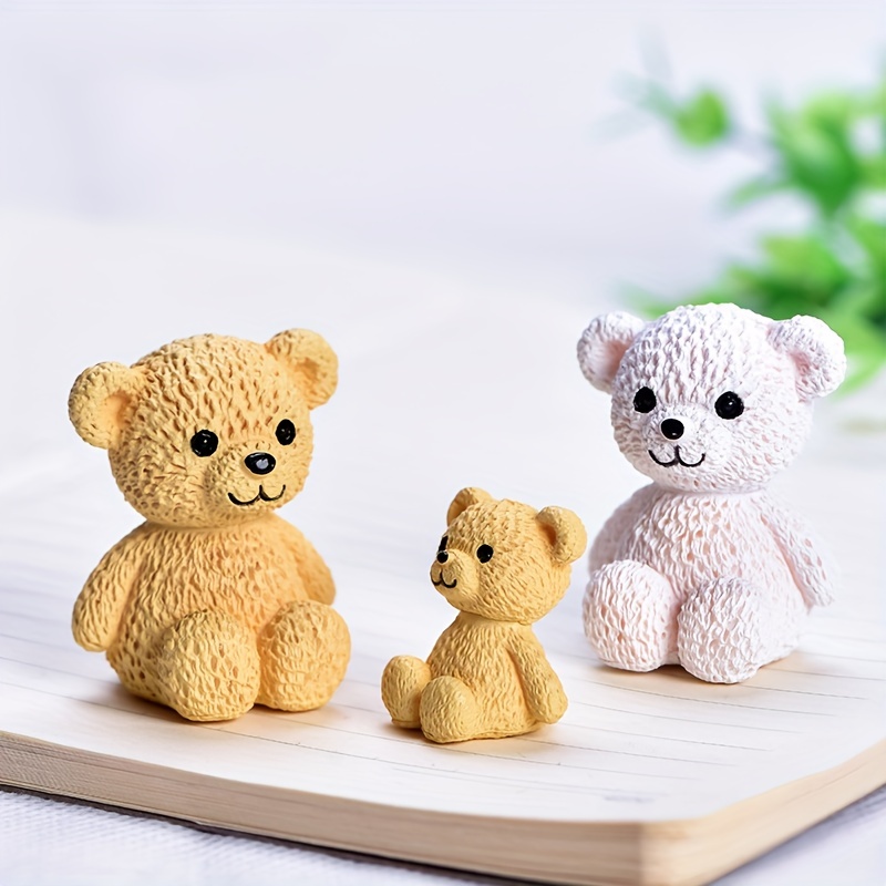 Large And Small Sitting Bear Candle Mold Cartoon Animal - Temu Philippines