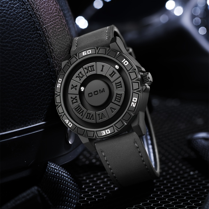 Magnetic watch reloj magnetico minimalista Lujo Acero braile Lz 02 