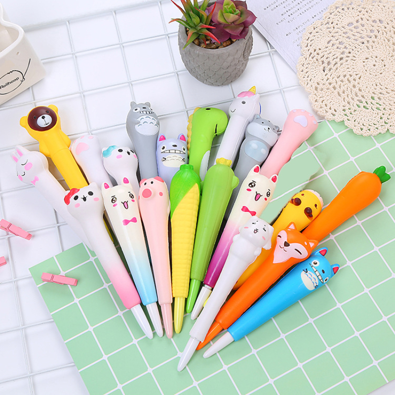 BUNMO Squishy Scribblers Pens | Cool Pens for Kids | Cute Kawaii Pens | Squishy Pens Perfect for Teenage Girls