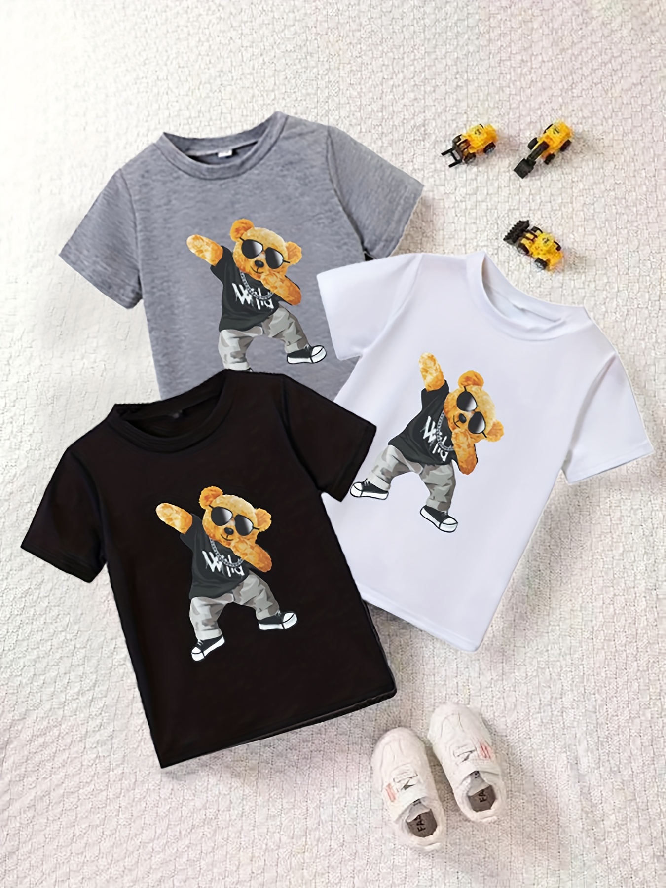 Boy's Y2k Cool Tee Tops Clothes For Kids Short Sleeve Crew Neck Casual  Comfy Sports Shirt For Summer - Temu