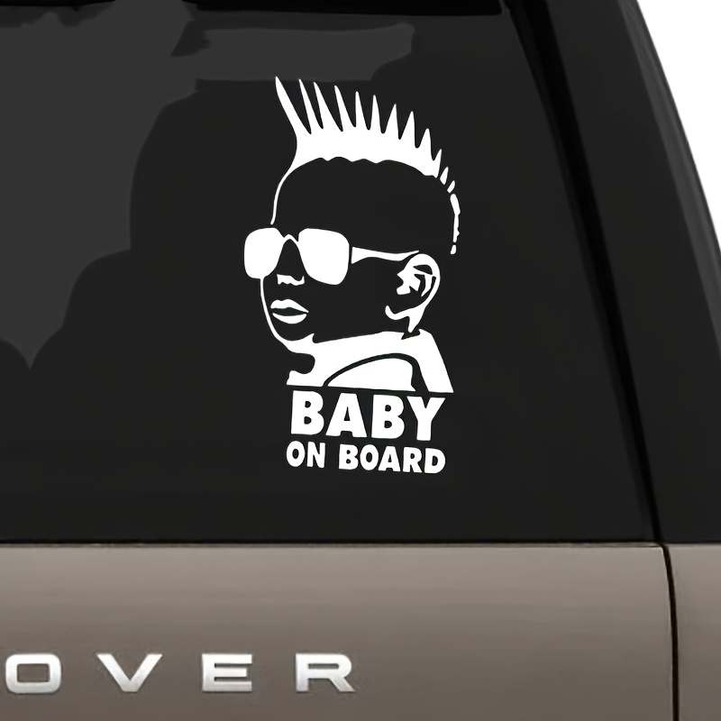 Babyaufkleber Auto mit Baby on Board Hangover Carlos für