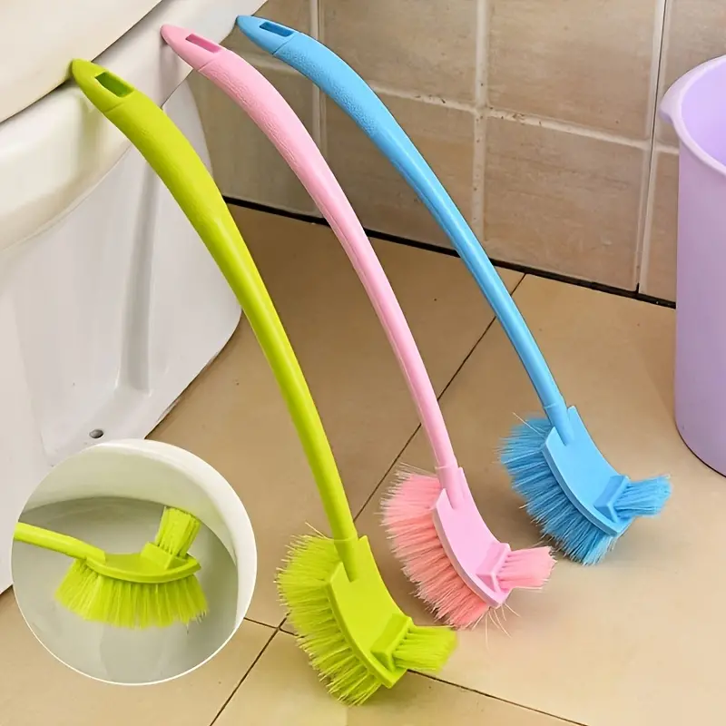 Creative Toilet Brush, Long Handle Toilet Bowl Cleaning Brush, Flexible Bathroom  Cleaning Brush, Crevice Brush, Toilet Cleaning Brush, No Dead Corner, Cleaning  Supplies, Cleaning Tool, Christmas Supplies - Temu