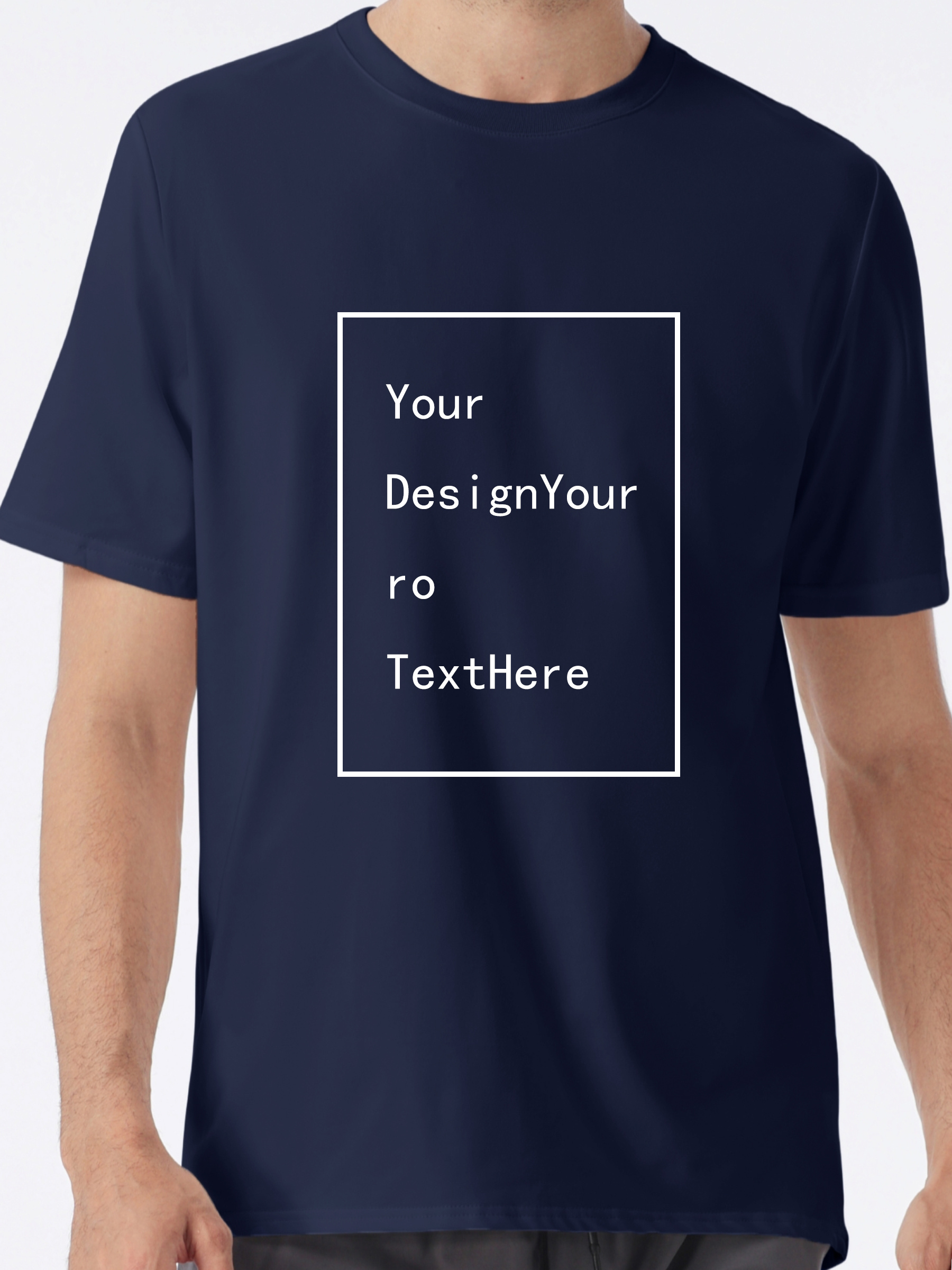 Camiseta personalizada para hombre, diseña tu propia camiseta personalizada  delantera y trasera, camiseta deportiva con estampado de texto, foto
