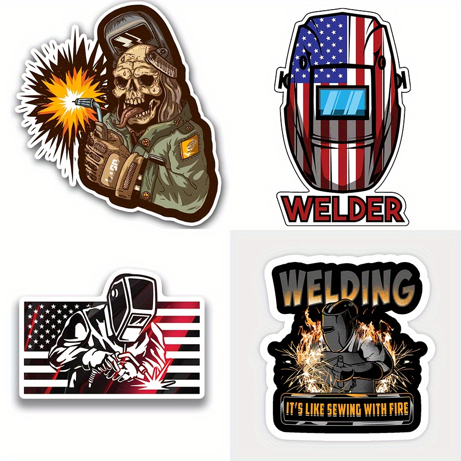 Blue Collar Working Class Stickers Vinyl Skilled Labor Waterproof Vinyl  Stickers, Blue Collar Stickers for Hard Hat, Toolboxes, Helmet Motorcycle,  Car