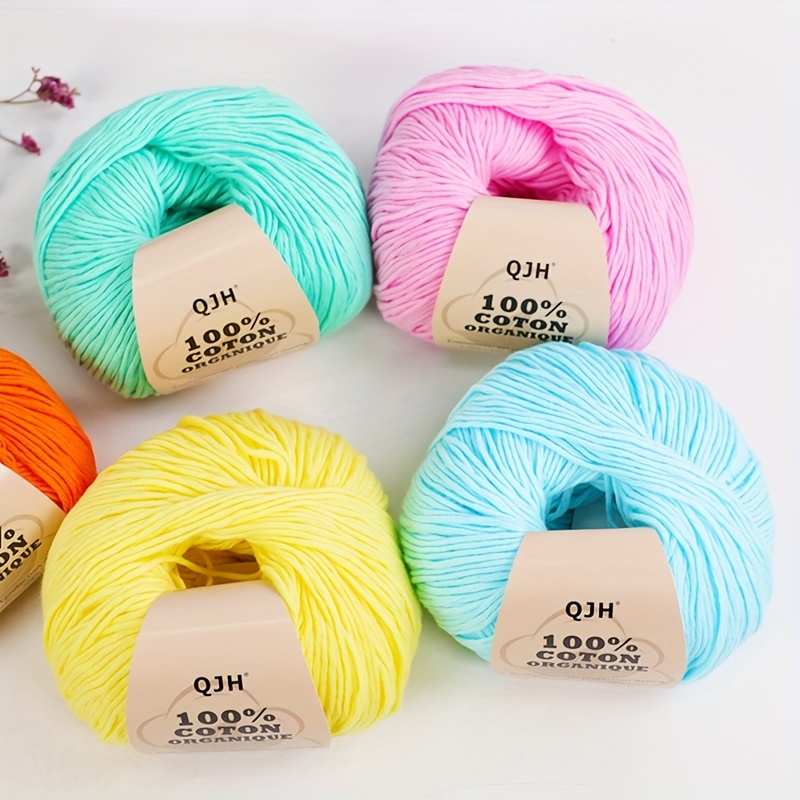 Cotton Yarn For Knitting, Crochet & Weaving - 100%, blend & more - Apricot  Yarn & Supply