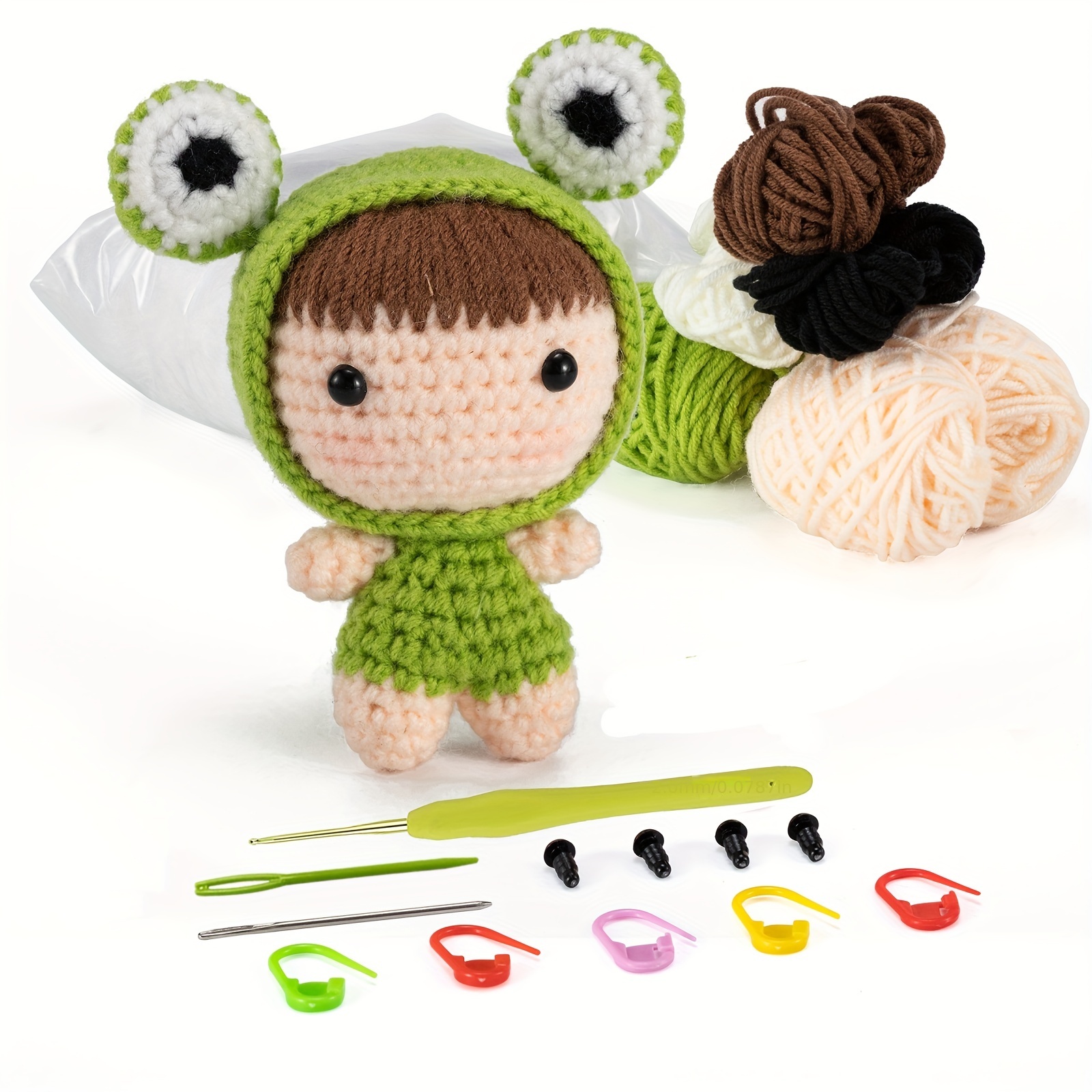 Kit de crochet con todo lo que necesitas para aprender a tejer con Luk –  Tamatincrochet