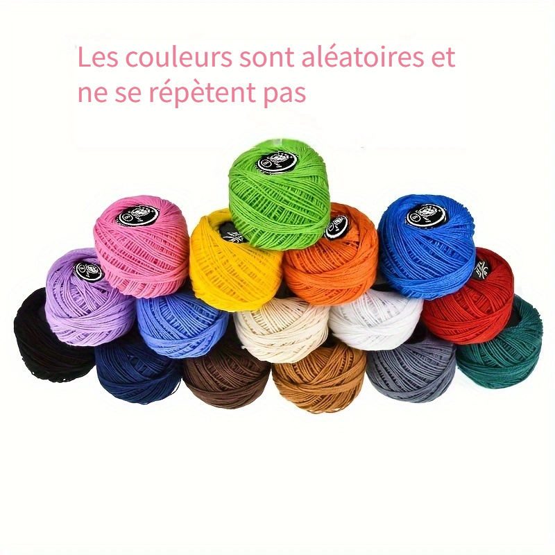 Fil De Coton Pour Crochet - Temu Belgium