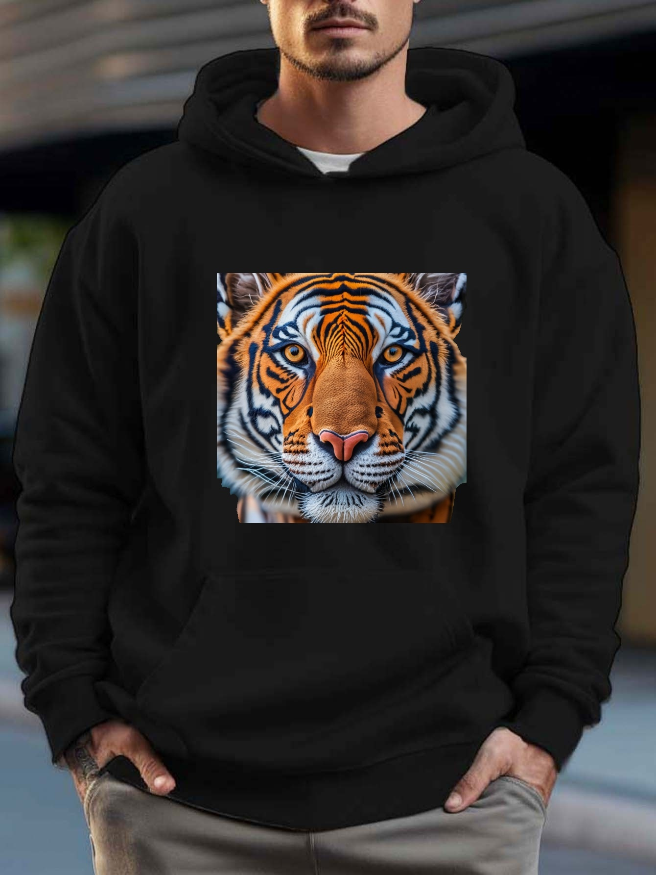 Mens clearance tiger sweater