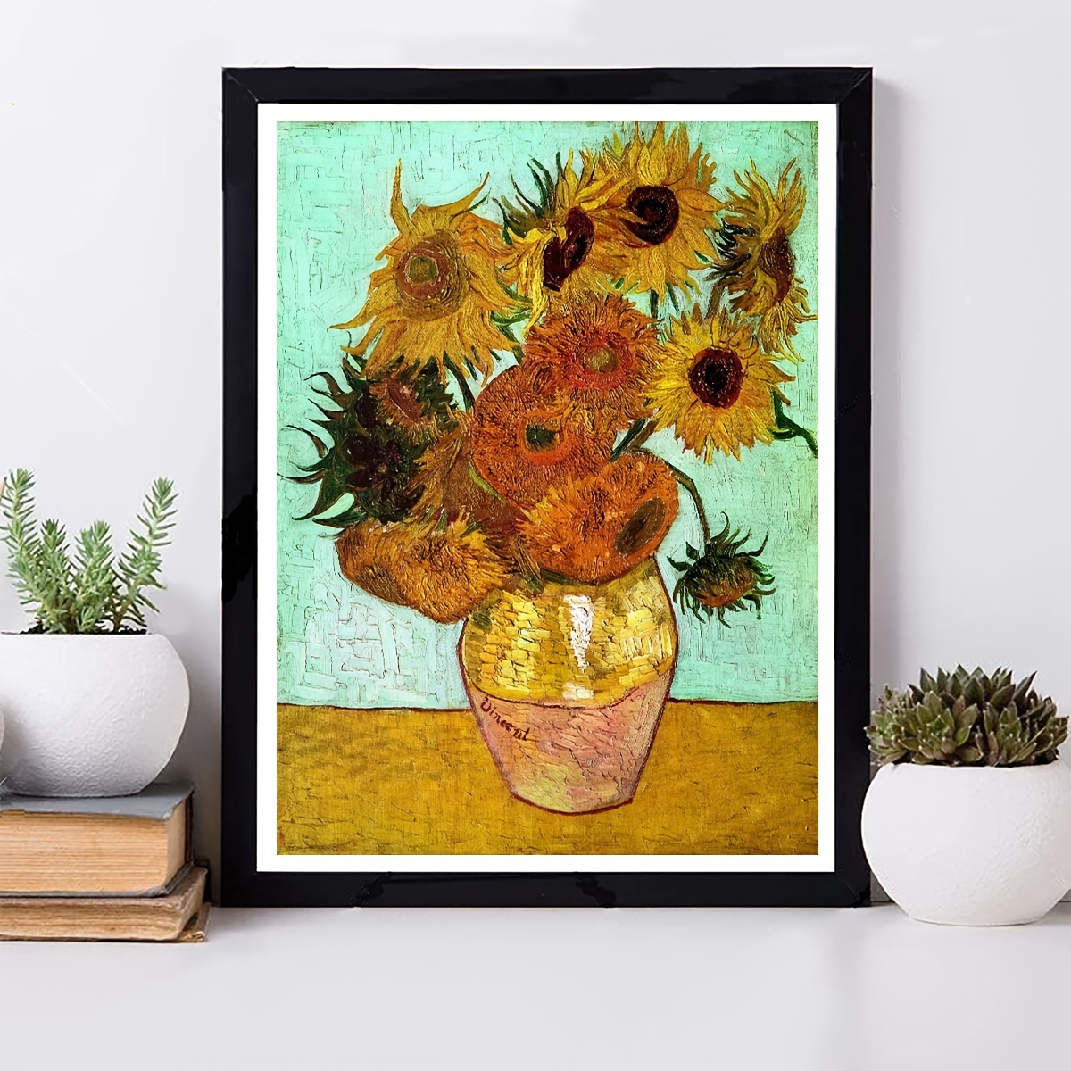 Van Gogh Sunflowers - Diamond Art World