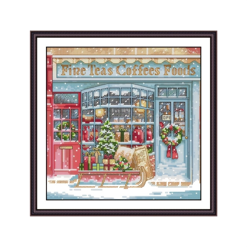Scène de Noël joyeux ours polaire 5D à faire soi-même - Décoration murale -  Paysage naturel - Cadeaux de Noël (30 x 40 cm) : : Cuisine et  Maison