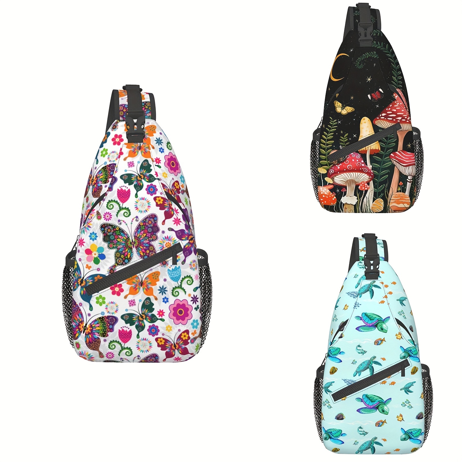 Cute Bumblebee Pattern Backpack Sling Bag for Women Men Crossbody Shoulder  Bag Lightweight Daypack for Hiking Travel 