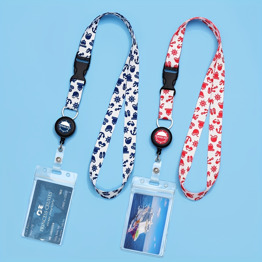  COOKOOKY Lanyard with id Holder Cute Lanyards for Women Men  Neck Lanyard for Keys id Badge Holder (Red Triangle) : Office Products