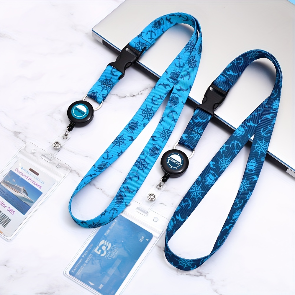 2pcs Cute Lanyard Pack,Consist of 1Pcs Neck Lanyards for ID Badges for Women Cute -1PCS Wrist Lanyard for Keys/Phone/Wallet,Keychain Wristlet